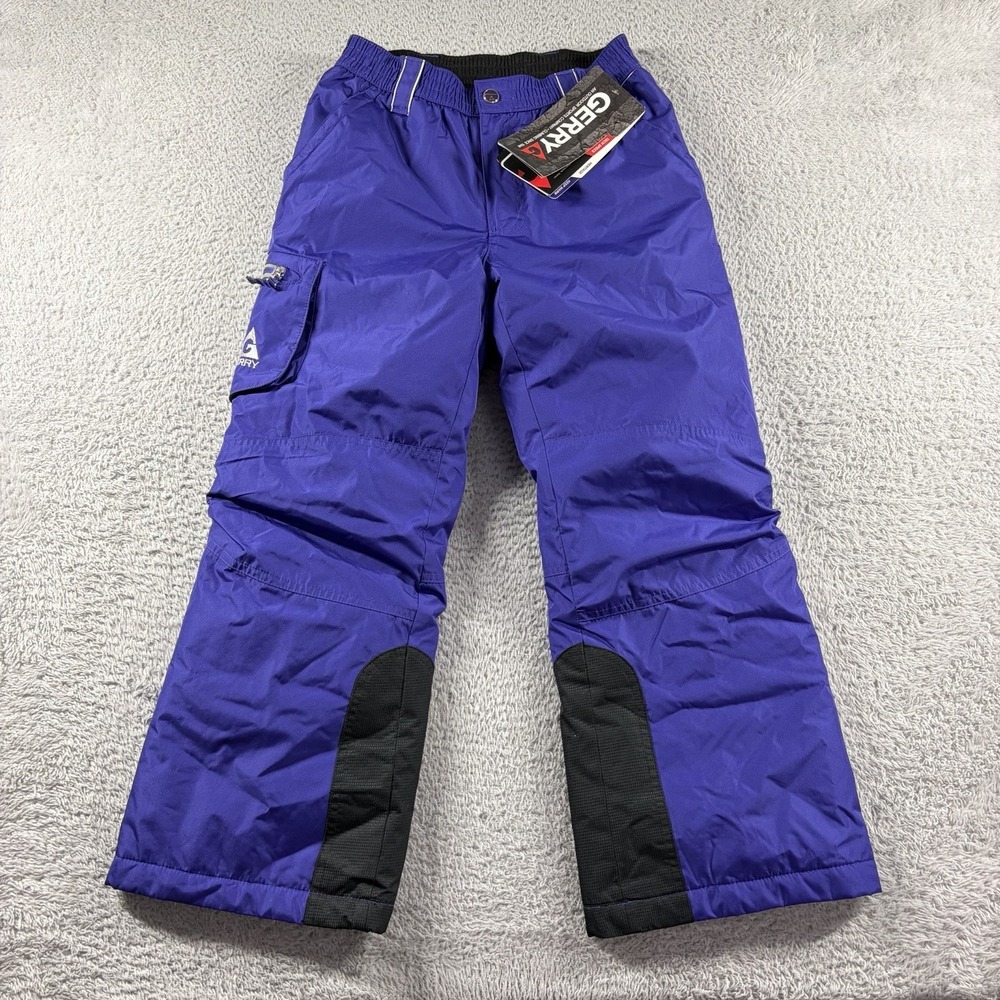 Gerry Snow Pants Youth Girls Small 8 Purple Polyester Ski Snowboard Addie JG3702